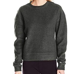 ALO Yoga Charcoal Sweatshirt